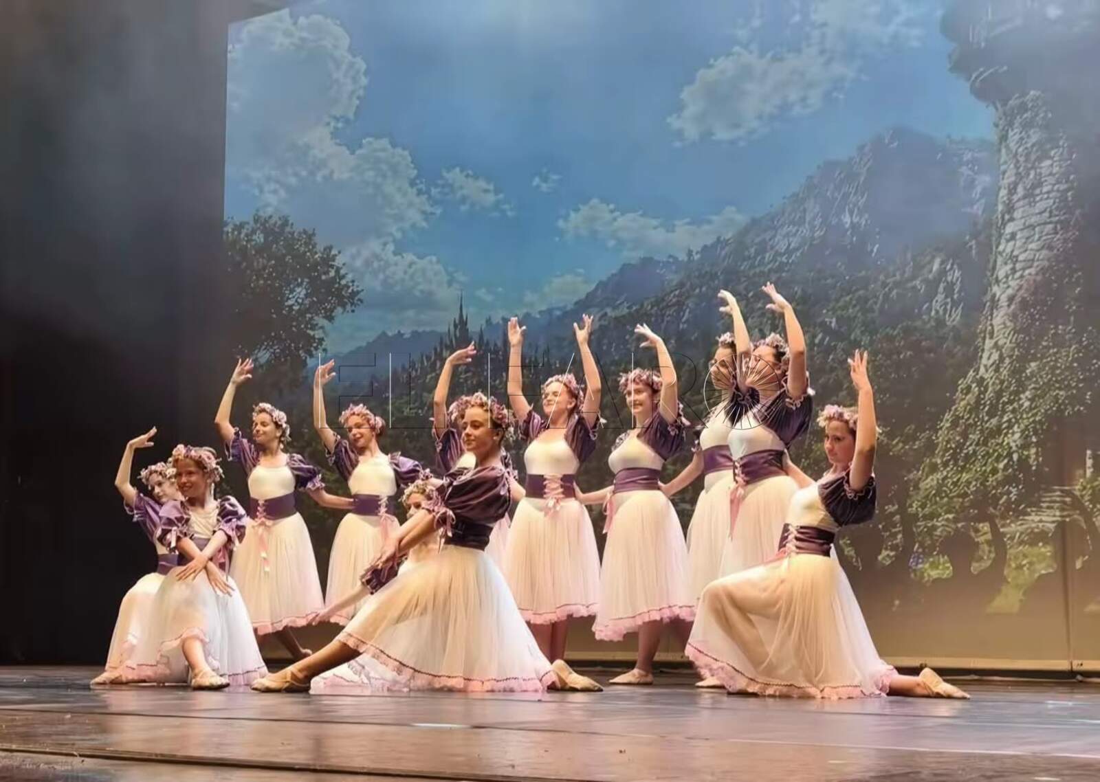 Coreografía de Danza Clásica en el Festival de fin de curso 2026. -Cedida por Nieto-