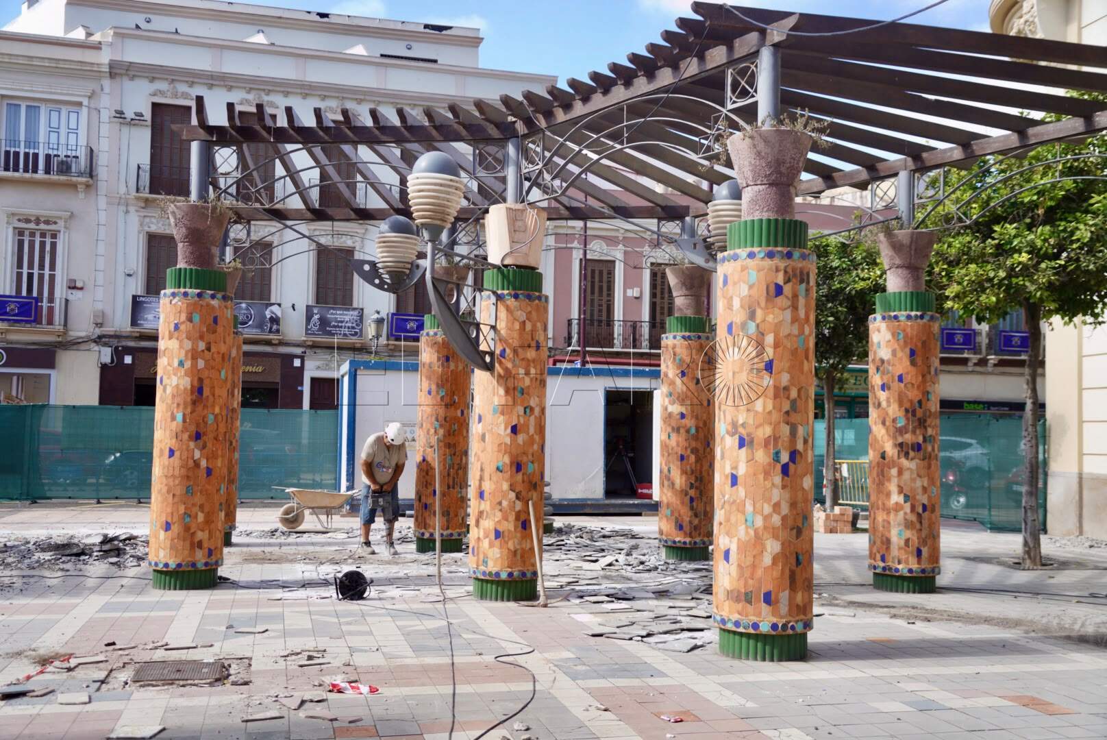 La Plaza Menéndez Pelayo recuperará su imagen sin cambiar su diseño