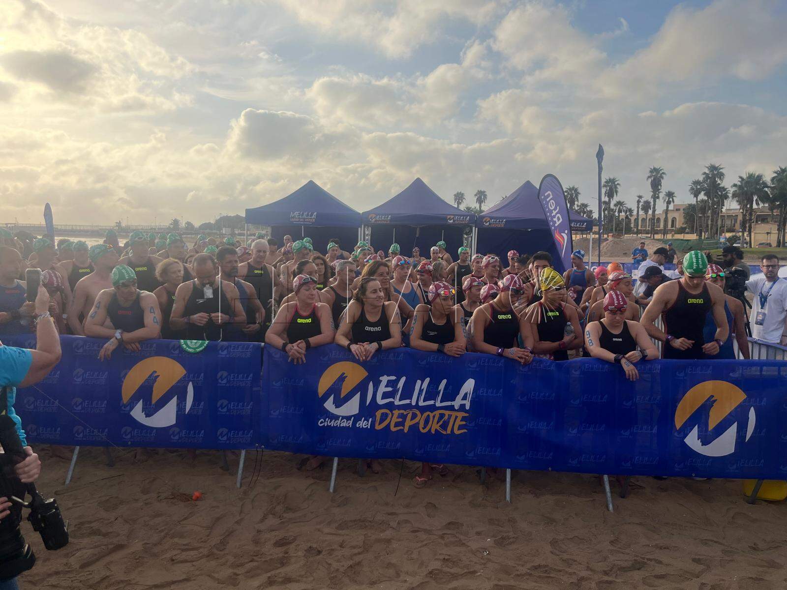 Galería de fotos de la Copa de España de Aguas Abiertas en Melilla