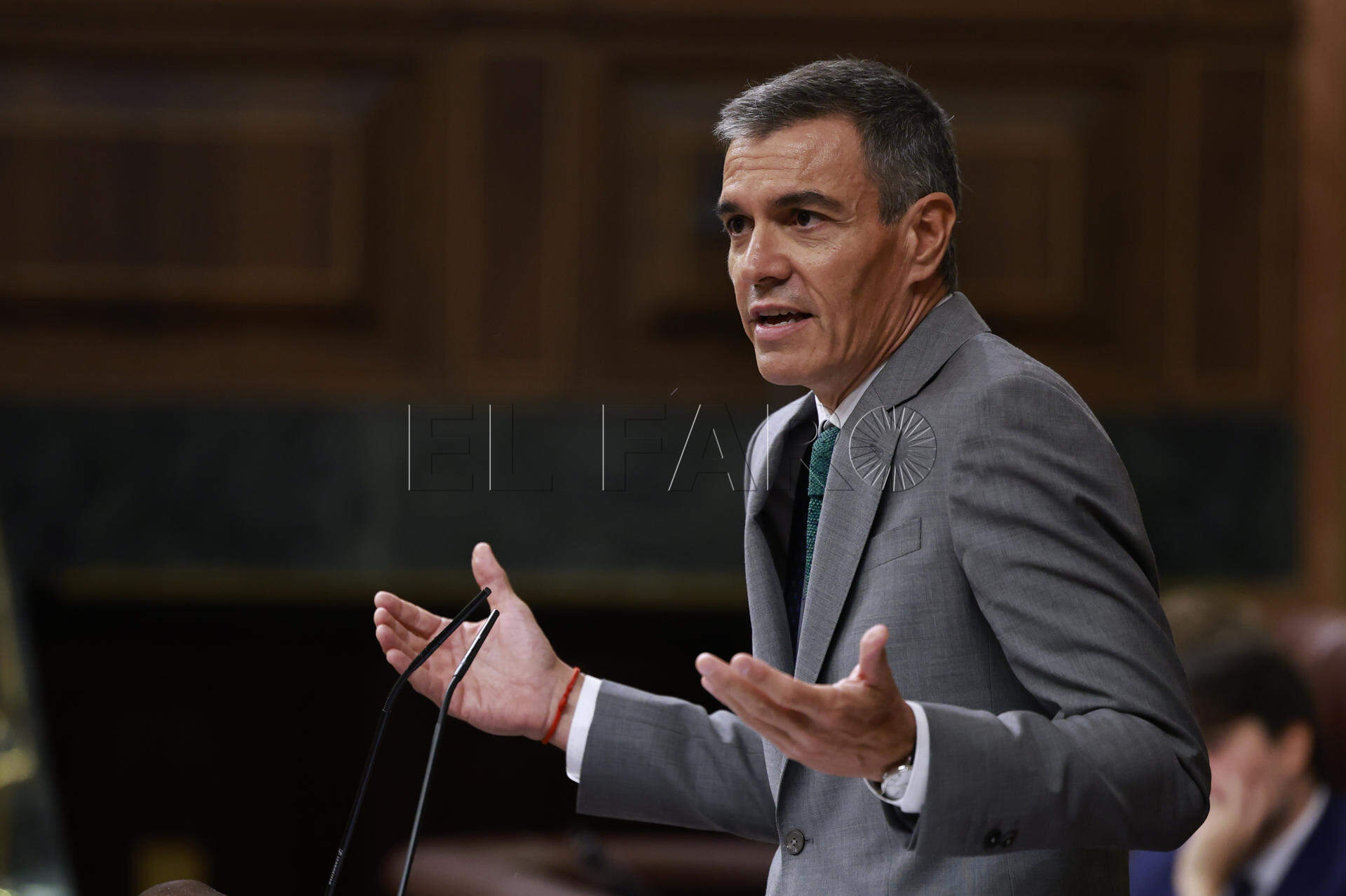 MADRID, 03/09/2026.- El presidente del Gobierno, Pedro Sánchez, comparece este jueves en el Congreso de los Diputados para informar de la gestión de la crisis en Ceuta. EFE/ Chema Moya