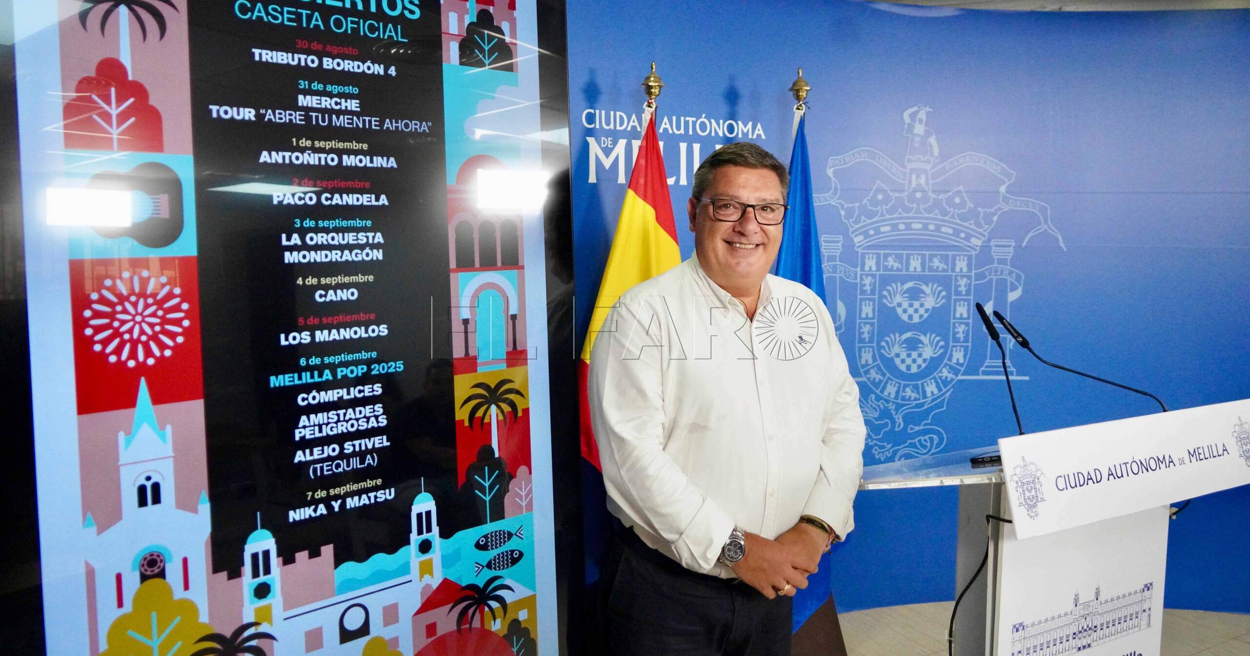 Alcoy y Melilla estudian estrechar lazos a través del modernismo