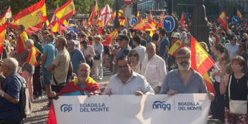 Marcha en Madrid para pedir medidas de protección de Ceuta y Melilla