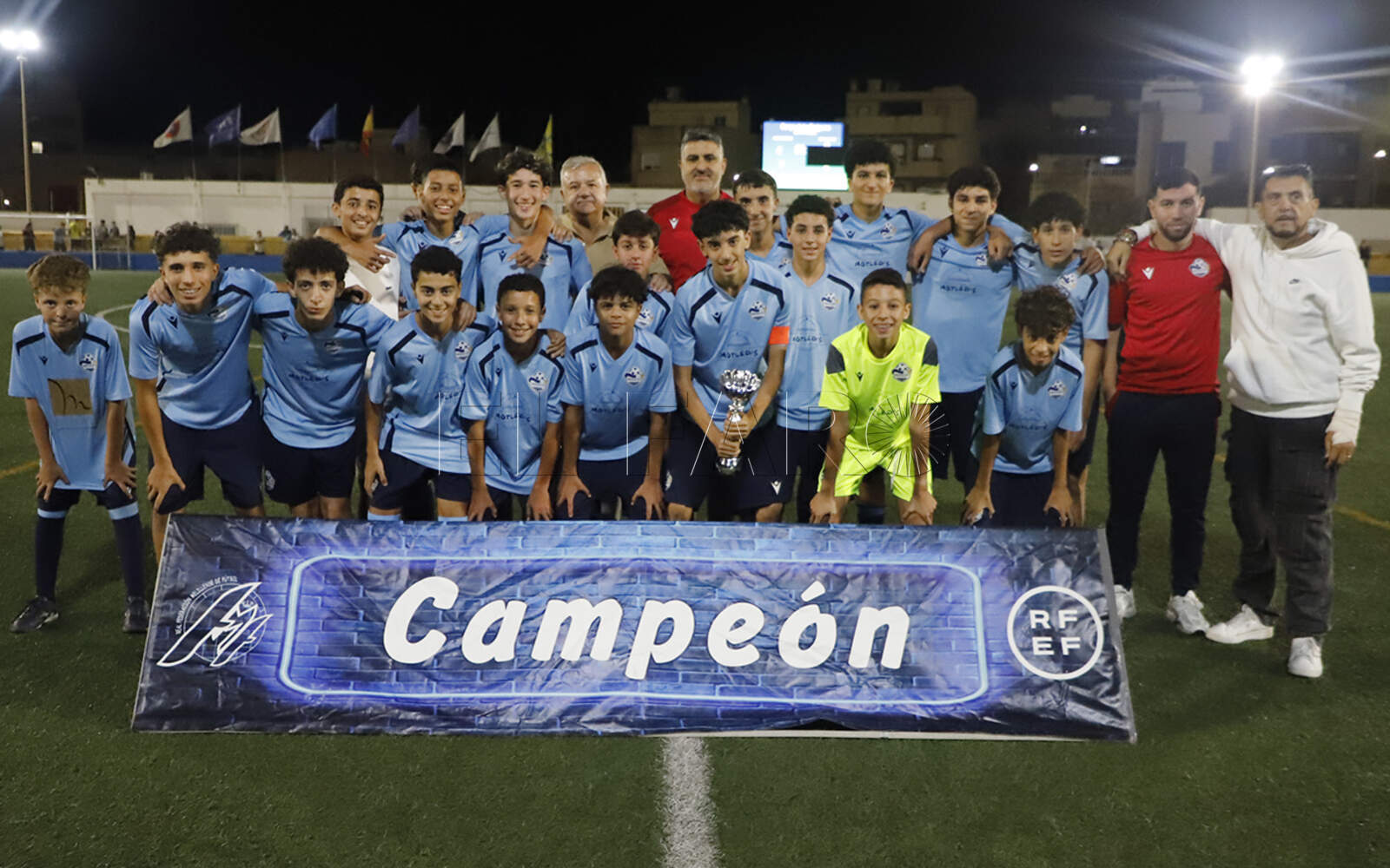 El Melilla City C.F. conquista los títulos de Copa Federación en 2ª Cadete y 3ª Infantil