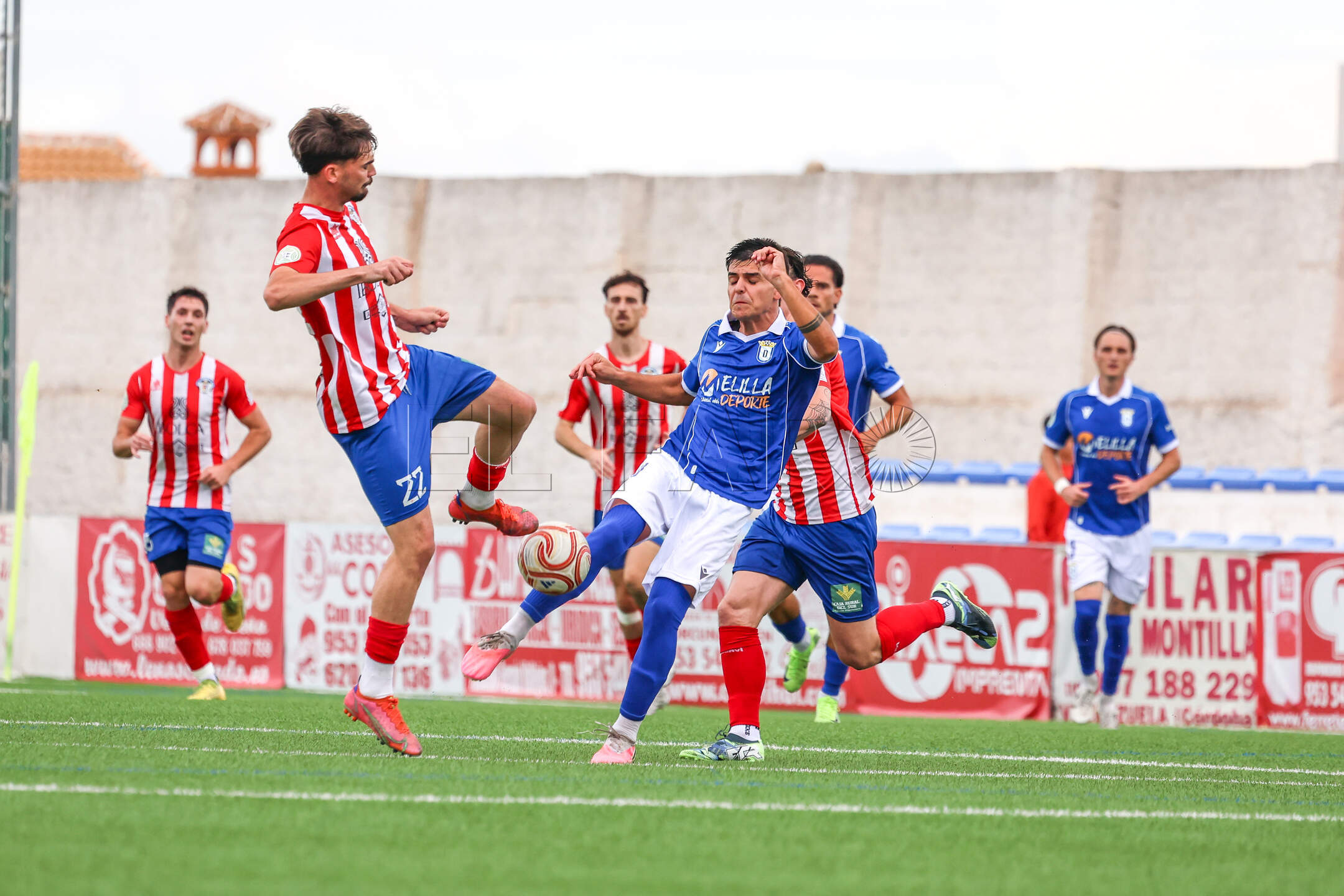 Primera derrota de la UD Melilla