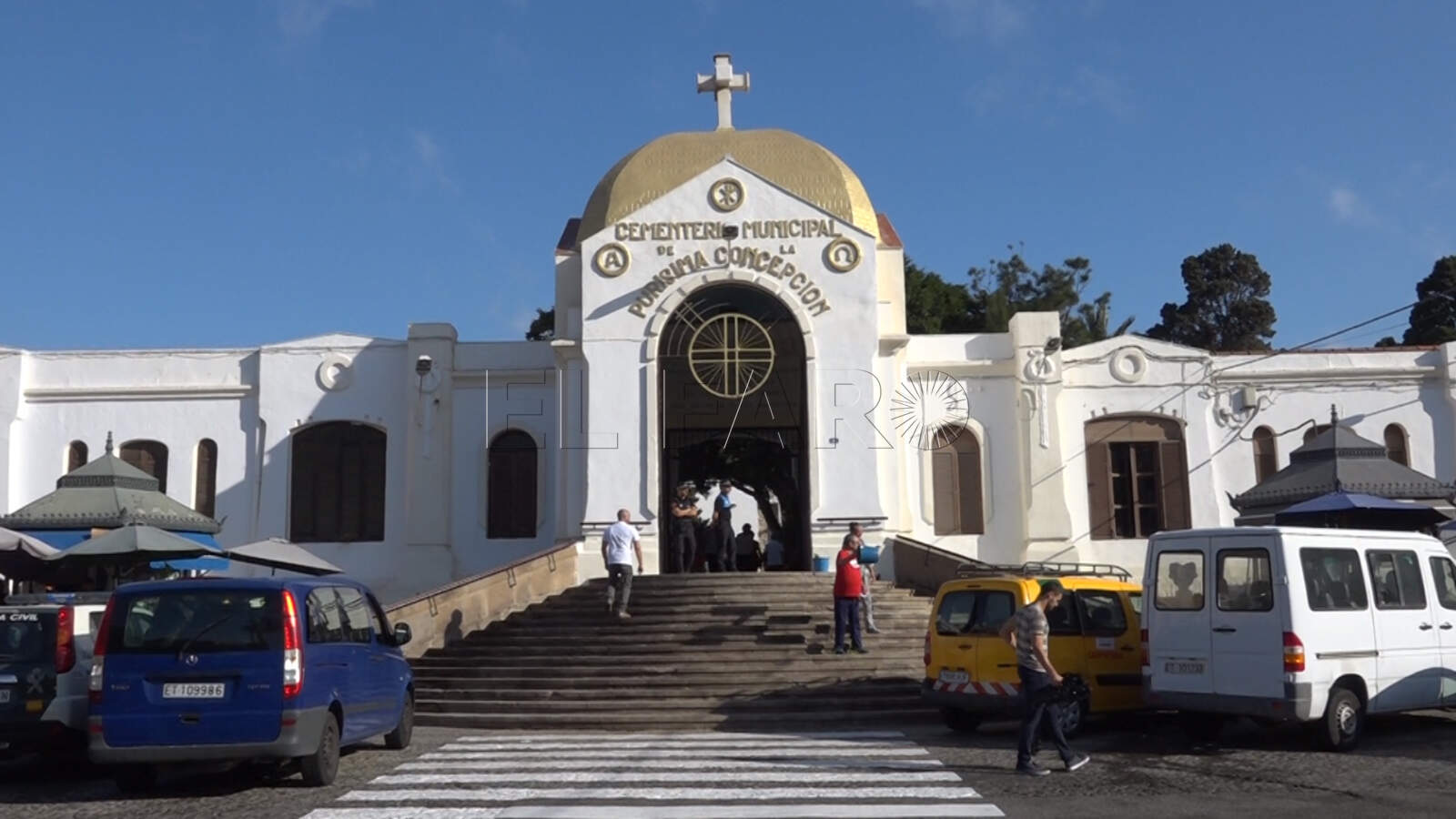 El cementerio retomará su preparación para Todos los Santos tras la visita real