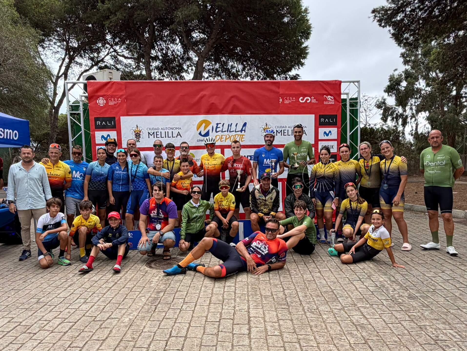 Luis Castro y Ester Calzado, ganadores del Circuito de ciclismo en carretera