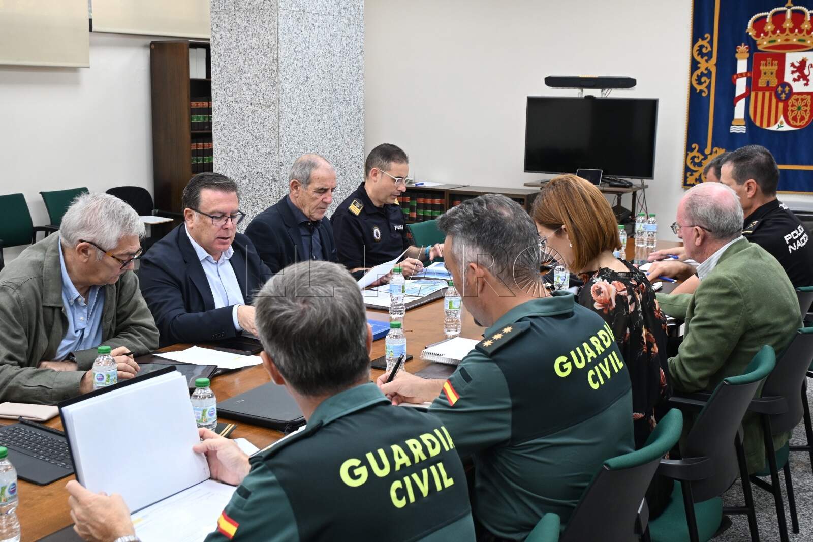 La Junta Local de Seguridad analiza la coordinación ante la criminalidad en Melilla
