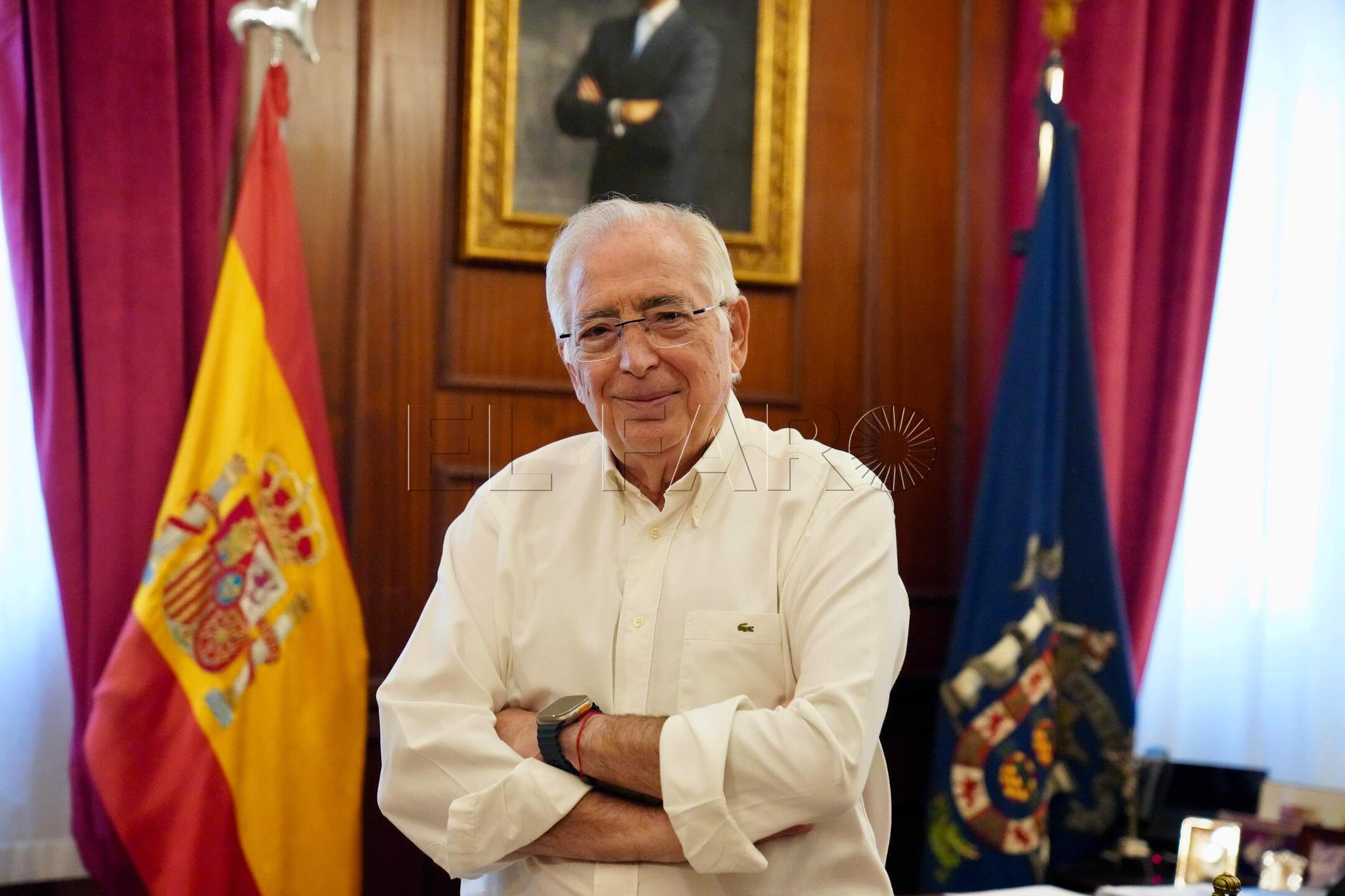 Juan José Imbroda: “El Rey viene a abrir la puerta para que aumente la presencia del Estado en Melilla”