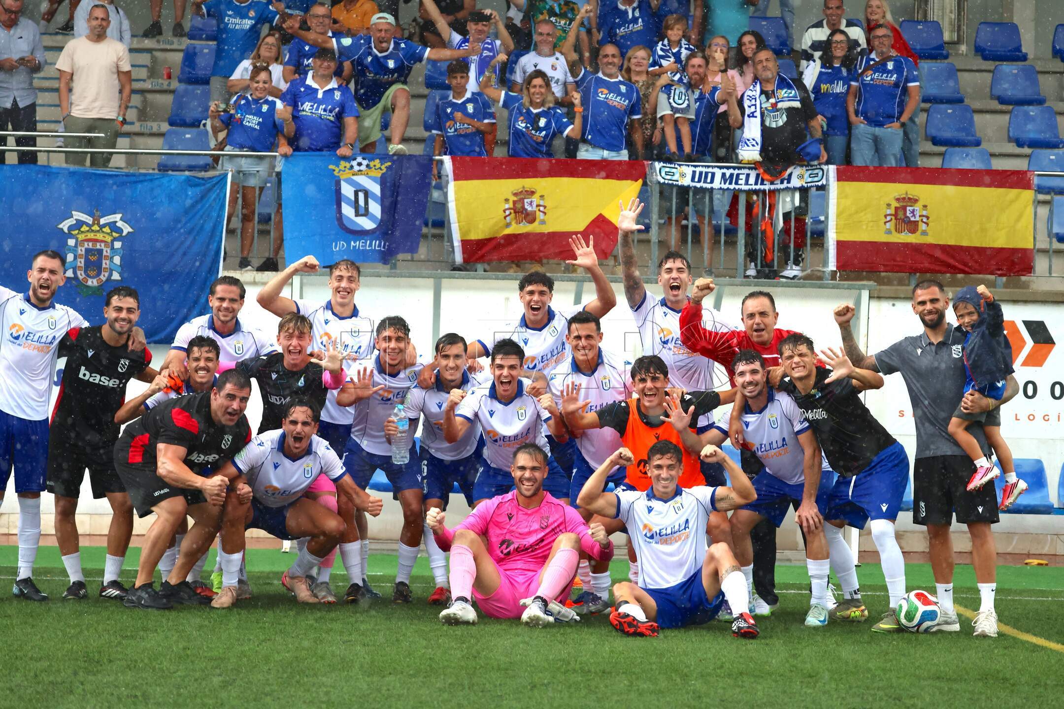 Cinco de cinco para la UD Melilla
