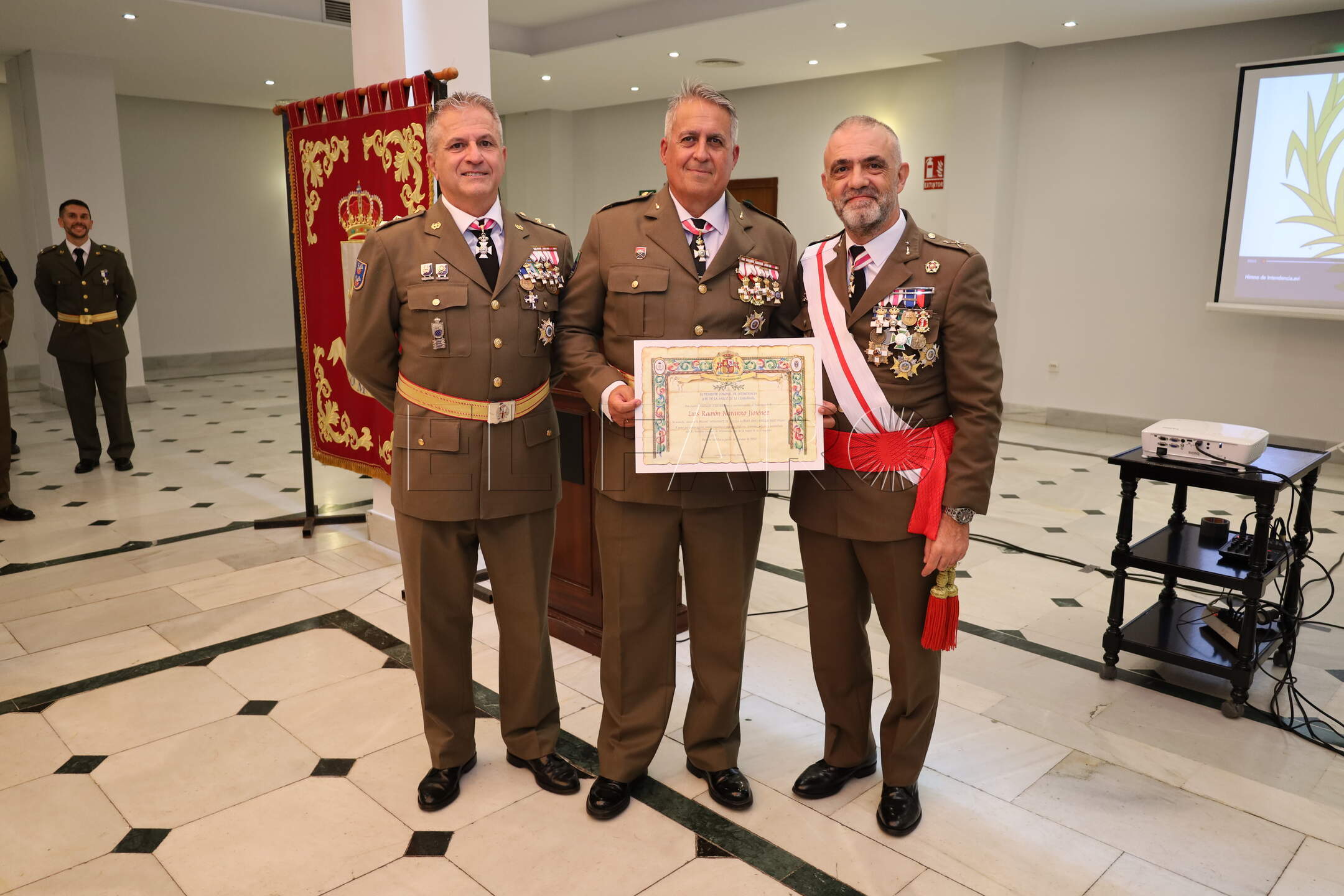 La Intendencia militar celebra la festividad de Santa Teresa de Jesús