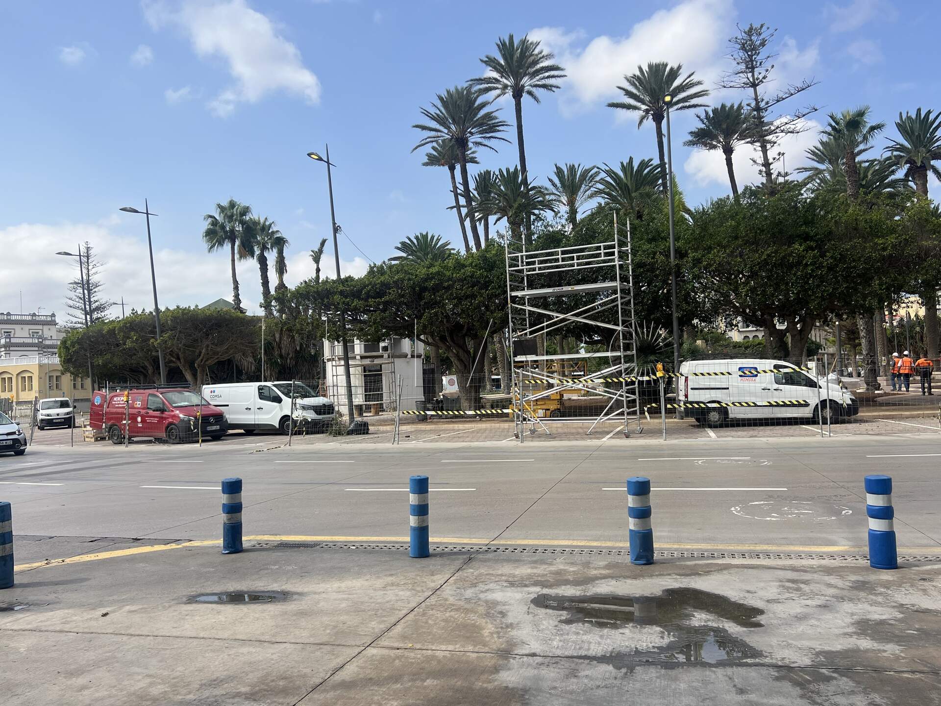 Plaza de España se inaugura el 13 de octubre, un día antes de la visita de los Reyes a Melilla