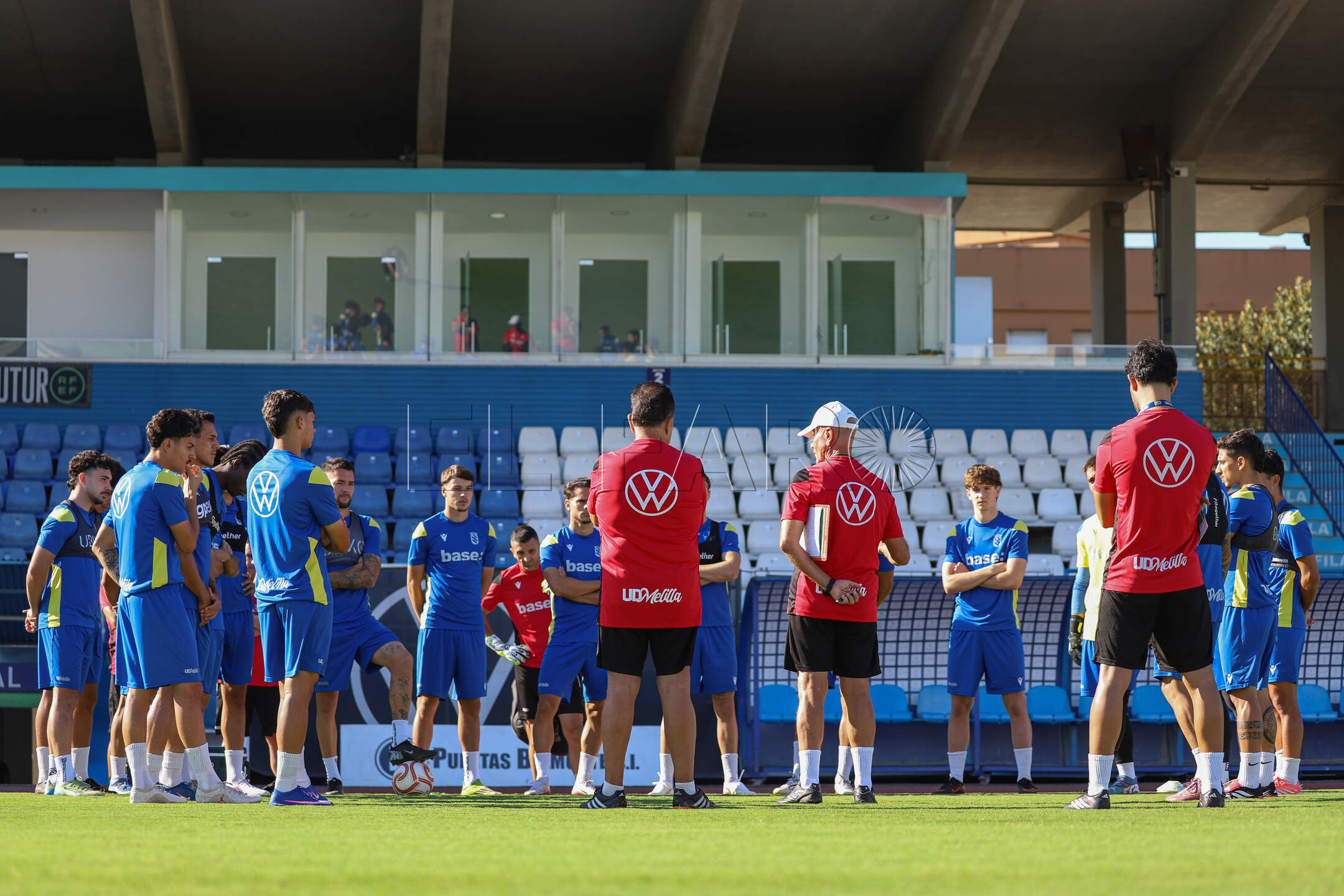 El Melilla se pone el mono de trabajo de cara al Cantoria