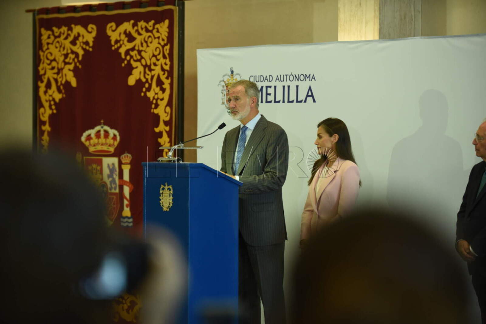 El Rey reafirma el compromiso de la Corona con Melilla y su futuro: "Melilla es España y es Europa"