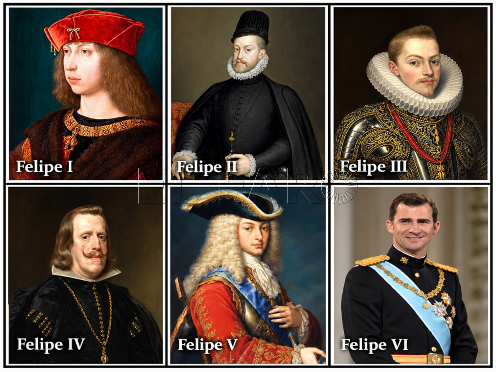 De Felipe I a Felipe VI: Seis Reyes, dos dinastías y más de cinco siglos de Historia de Melilla