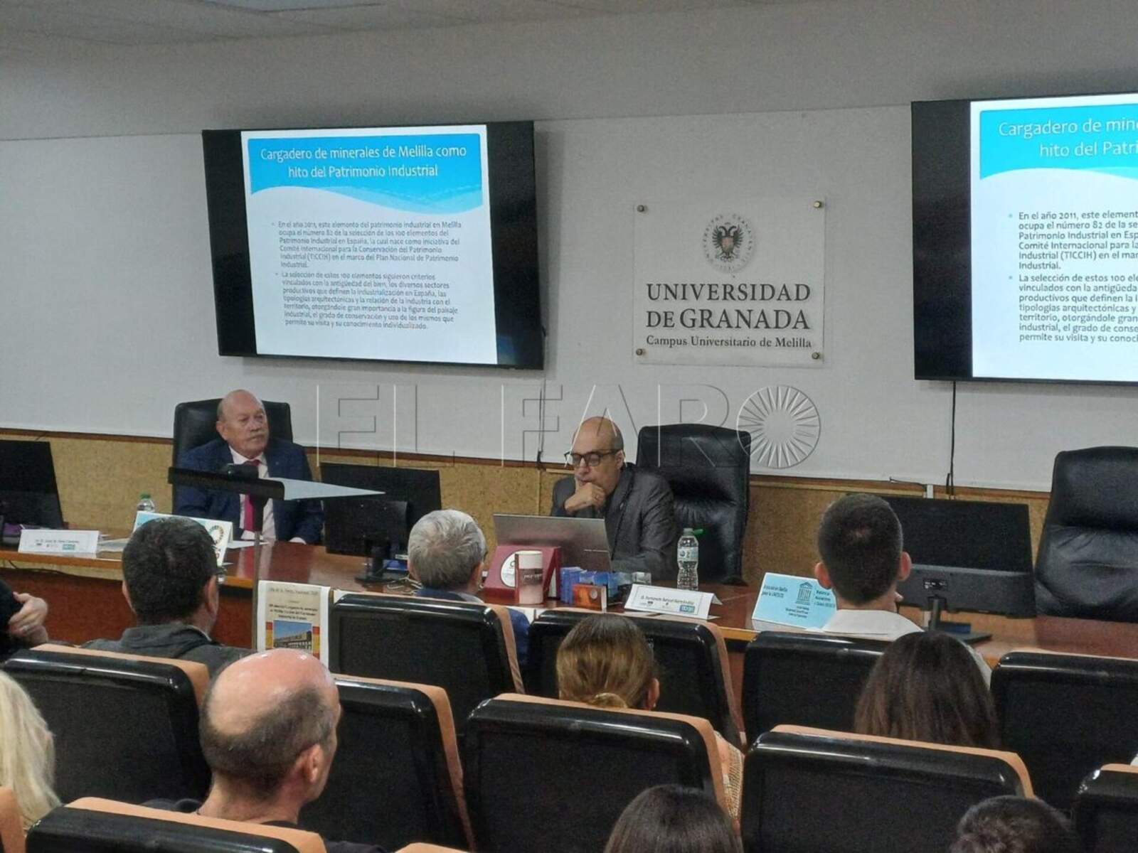 Fernando Saruel repasa un siglo de historia del Cargadero de Mineral
