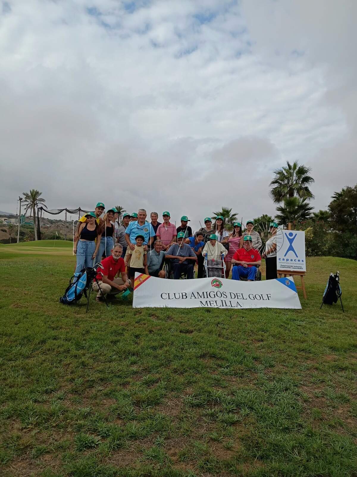 CAPACES y el Club Amigos del Golf acercan este deporte a personas con diversidad funcional