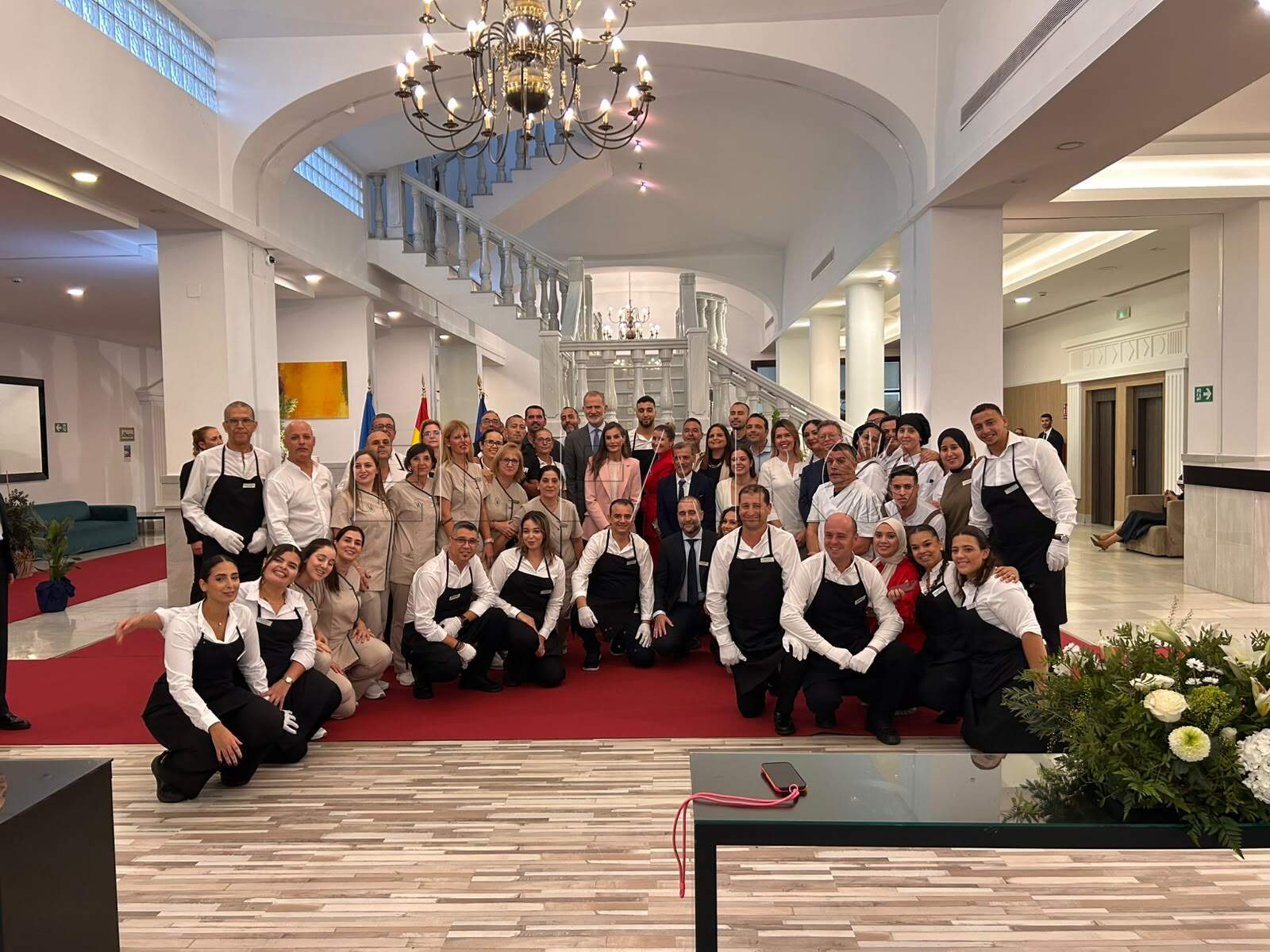 El Hotel Melilla Puerto califica de extraordinaria la experiencia de alojar a los Reyes