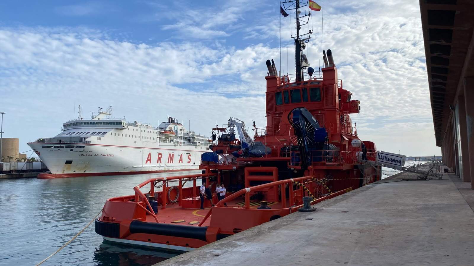El SAR Mastelero, un remolcador que ha salvado más de 10.000 vidas en alta mar