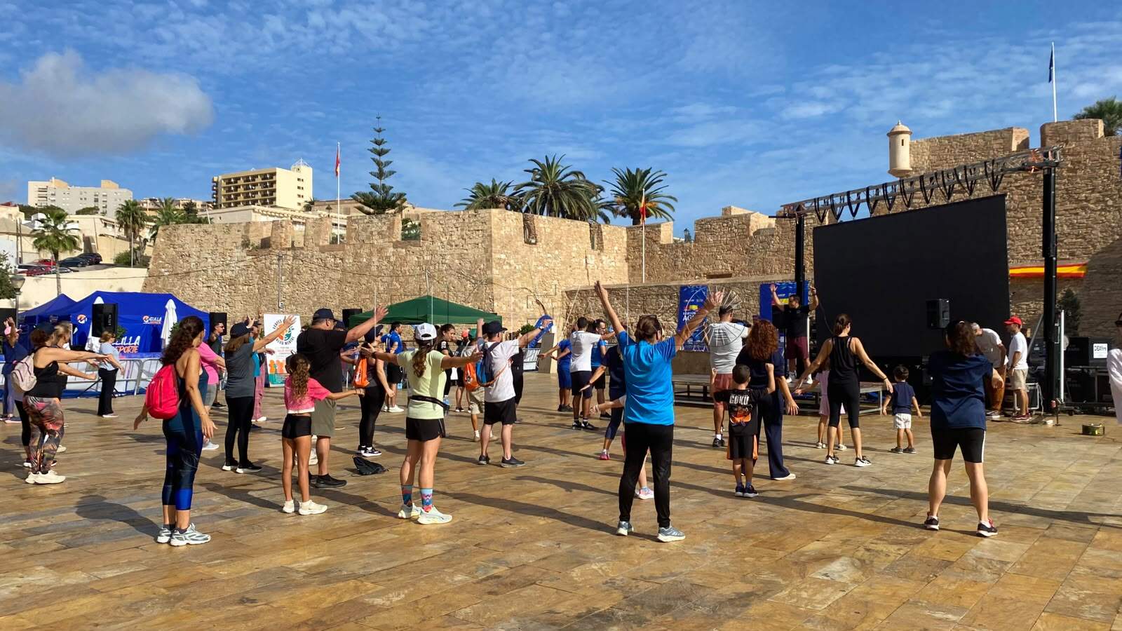 Deporte, convivencia y salud mental: más de sesenta personas se apuntan a la jornada “ActivaMENTE”, de Feafes Melilla
