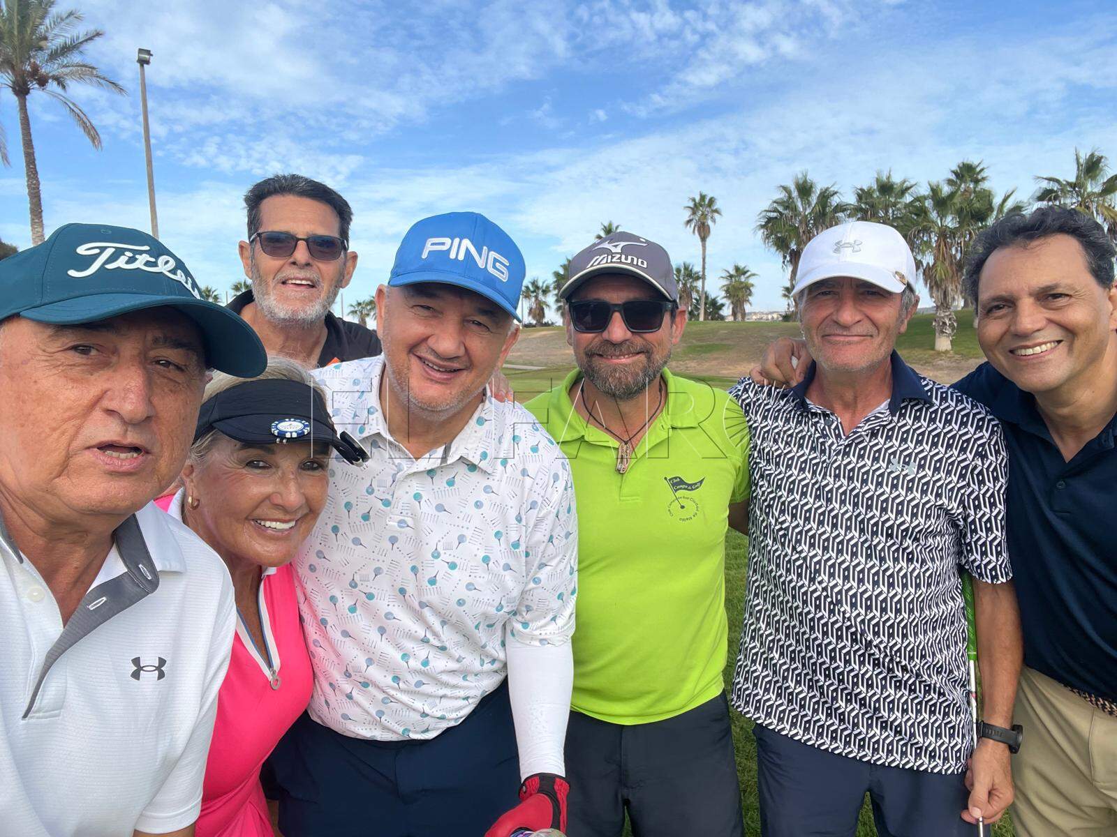 Enormes resultados del golf local