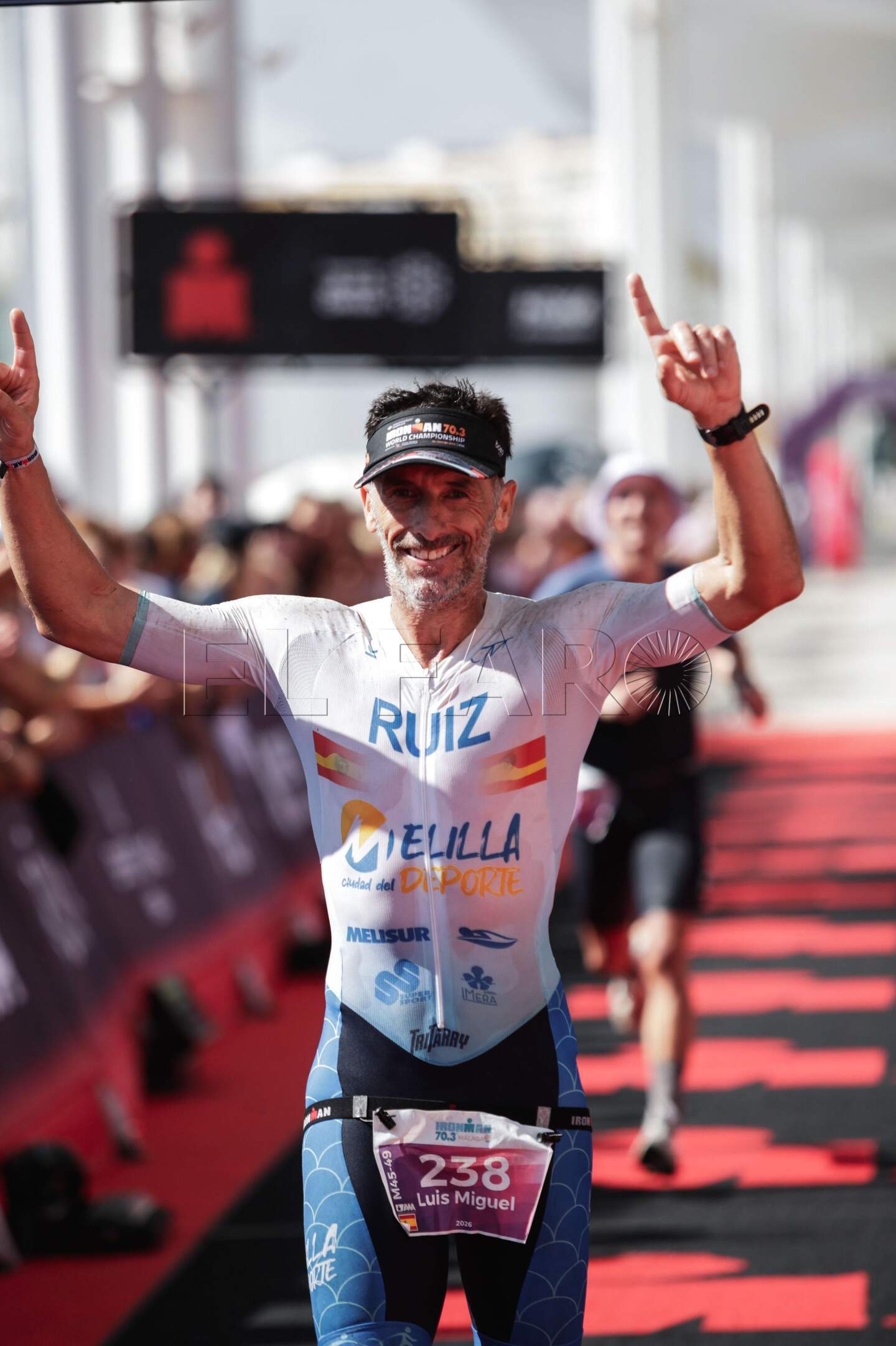 Luismi Ruiz triunfa en el Ironman 70.3 Málaga (Incluye galería de fotos)