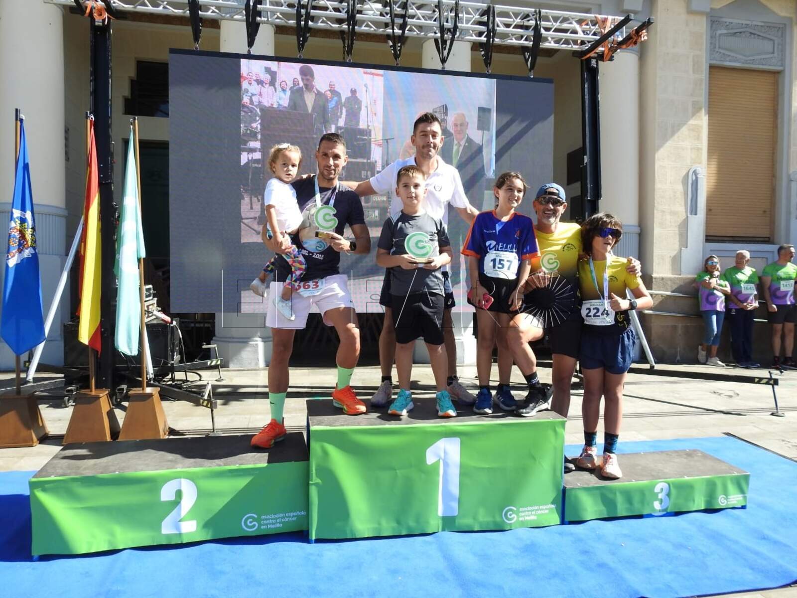 Galería de fotos de la entrega de trofeos y de la carrera