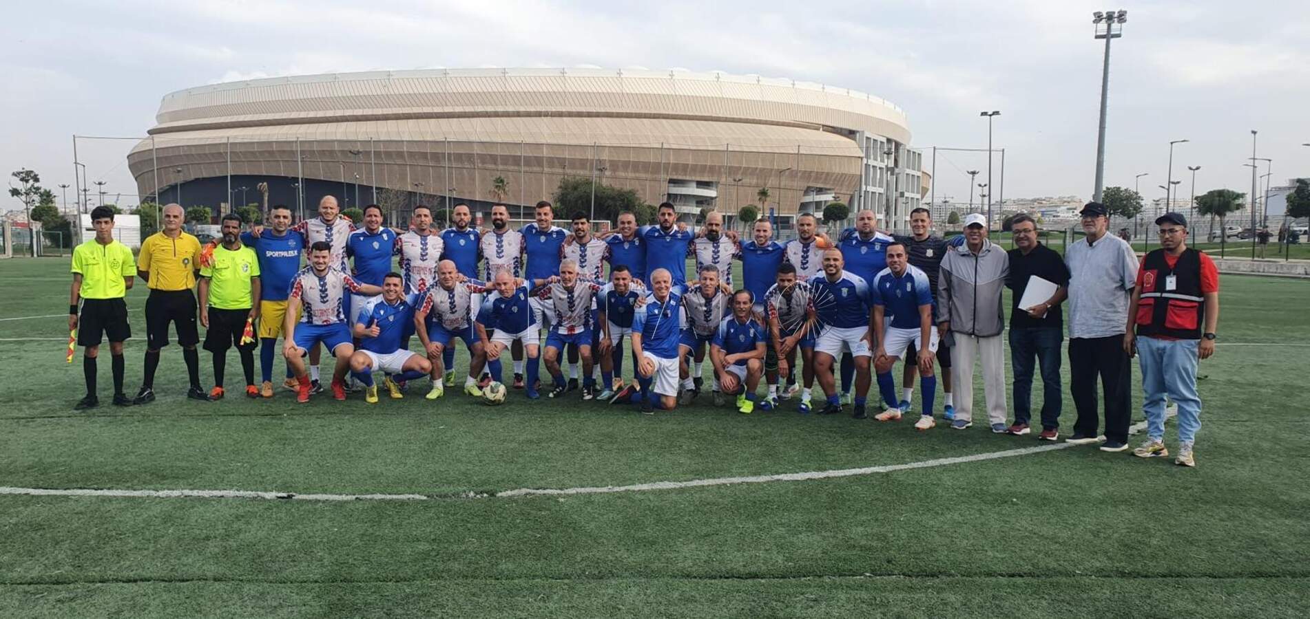 La Asociación de Fútbol Veteranos de Melilla conquista el triangular disputado en Tánger