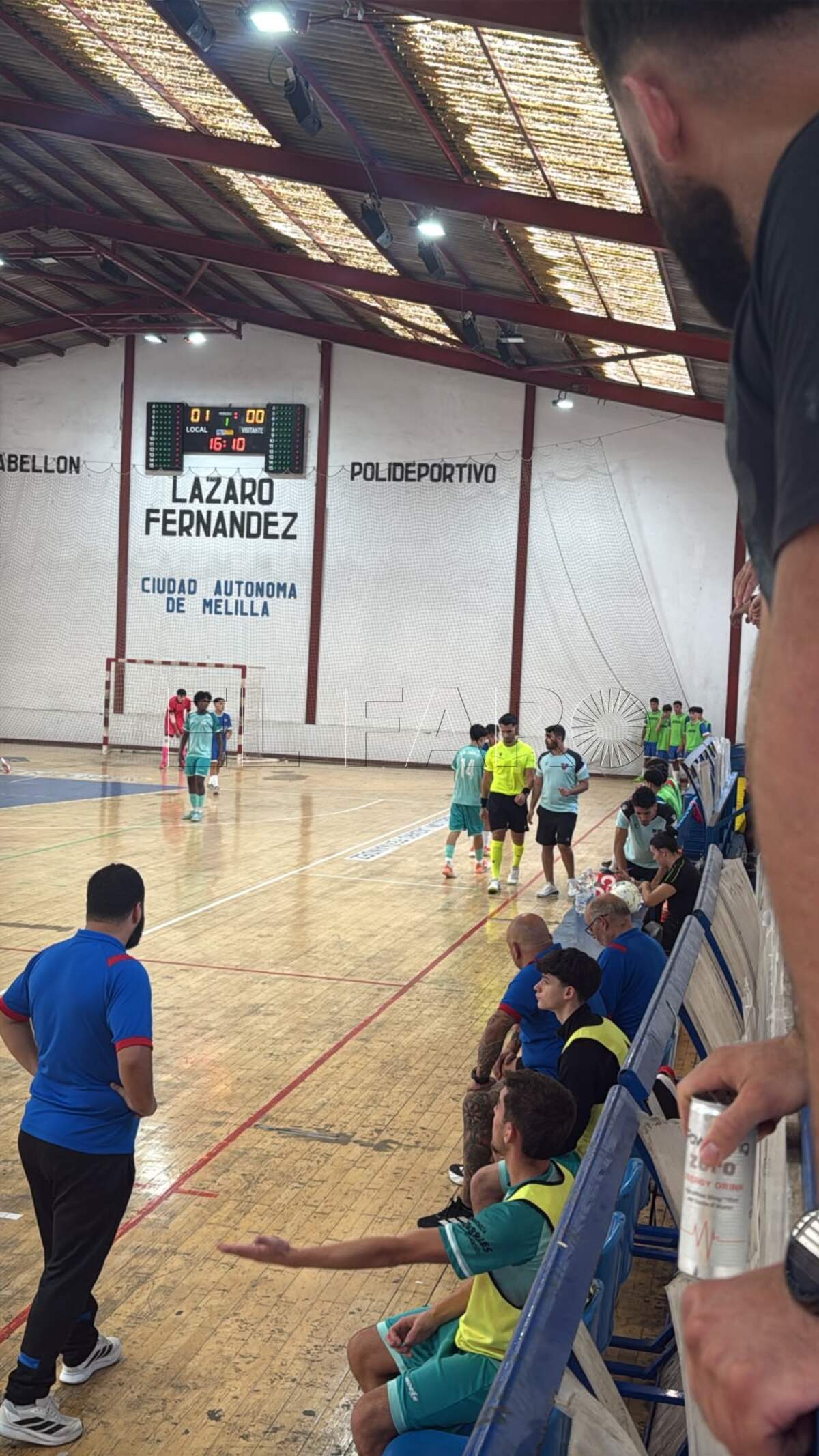 Suspendido por la afición el partido entre Rusadir y Puerto