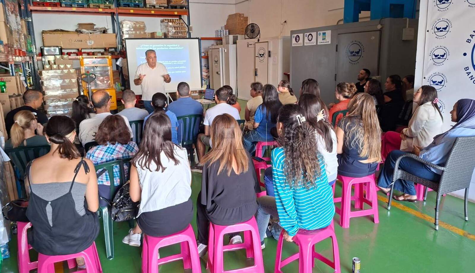 Formación para los voluntarios y personal del Banco de Alimentos