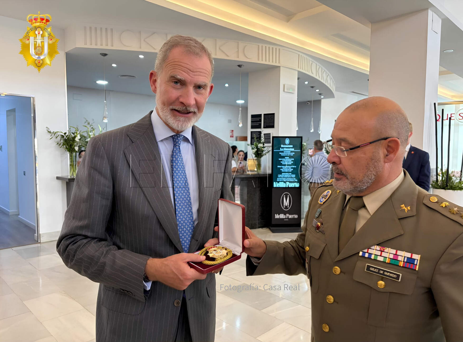 La Cofradía del Humillado entrega su Medalla al Rey