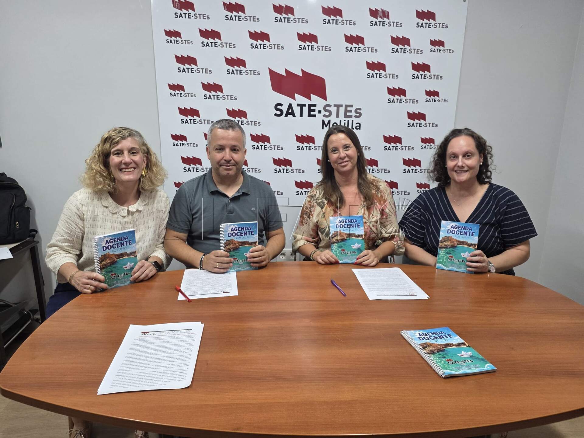 SATE-STEs presenta su agenda escolar para el profesorado de Melilla