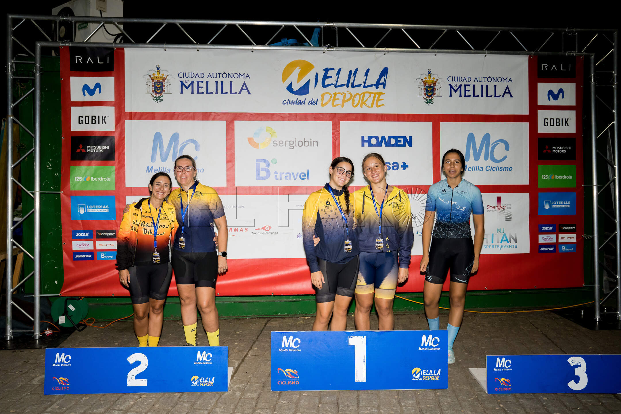 La II Nocturna Extreme BTT Melilla Ciudad del Deporte reúne a ciclistas de todas las edades en Rostrogordo