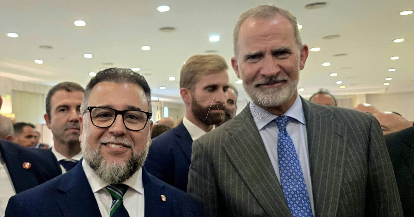 Ceuta también estuvo muy presente en la visita del Rey a Melilla