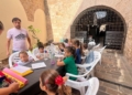 El Museo Etnográfico acerca las técnicas de Bellas Artes a los niños con el taller 'Atardecer en Melilla la Vieja'
